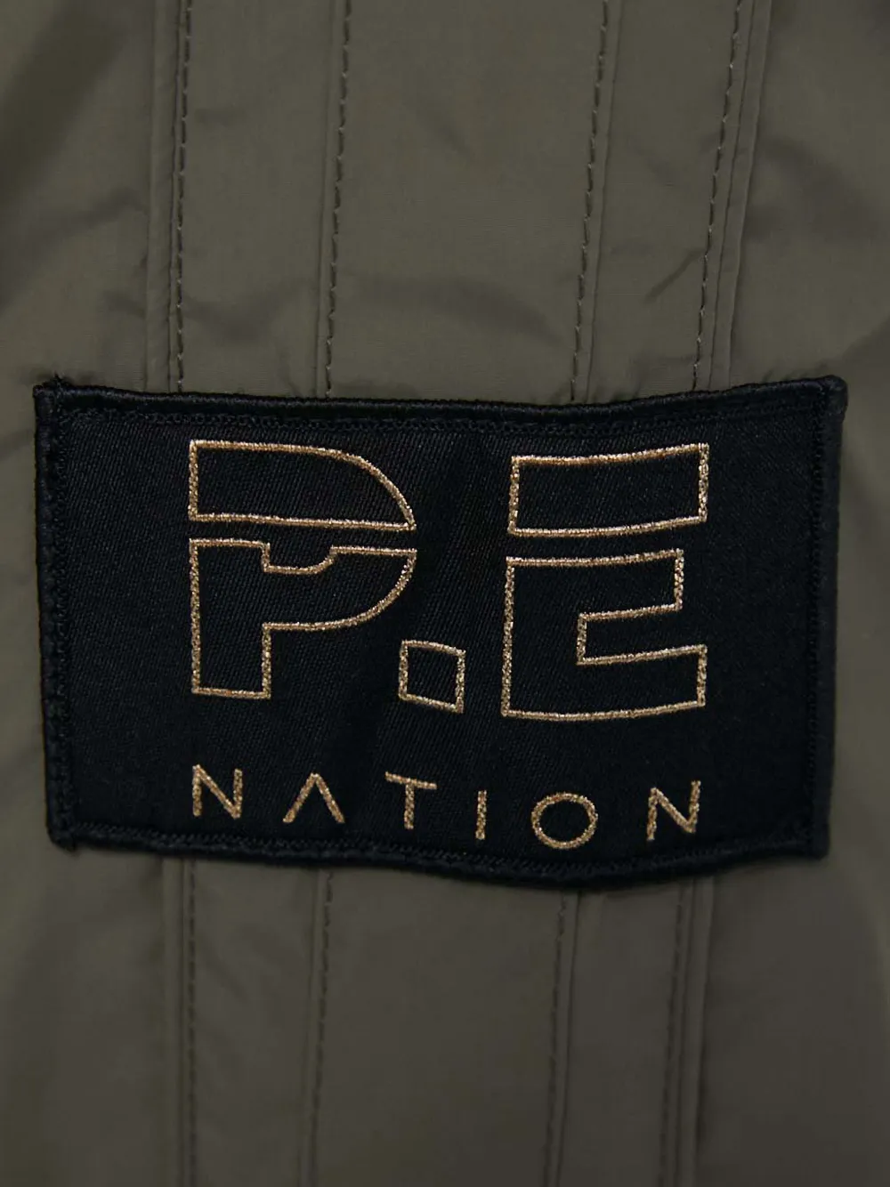 P.E Nation Jack met capuchon en rits Groen