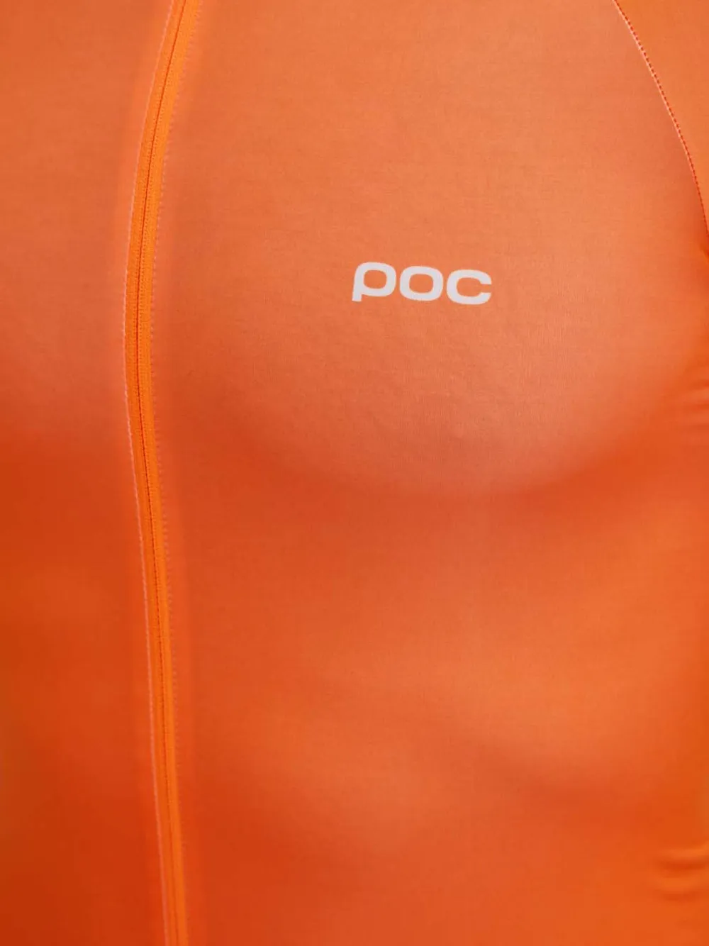 POC T-shirt met rits Oranje