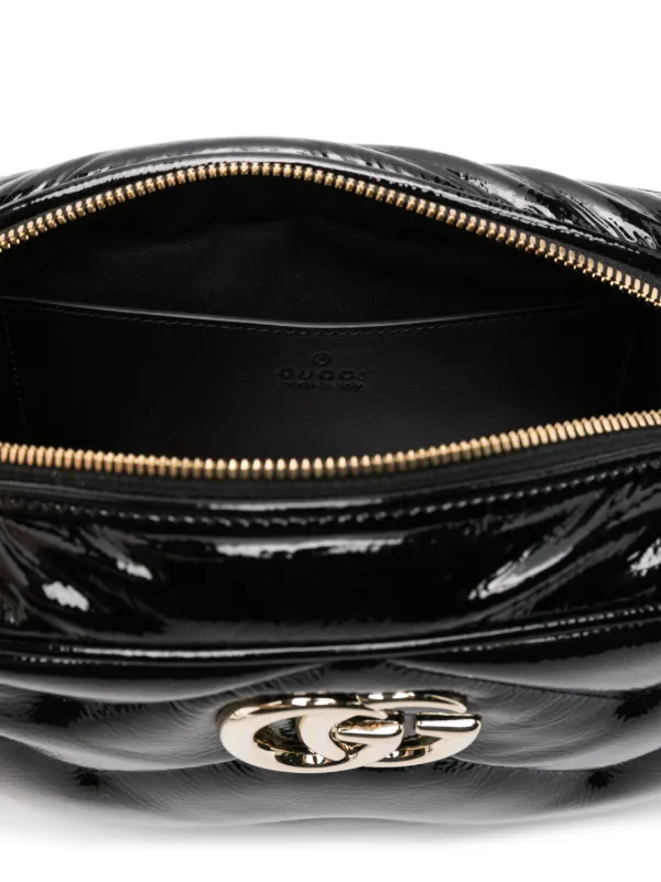 【GUCCI】GG MARMONT SM SHOULDER BAG◆8024480AABA Gucci Small GG Marmont Shoulder Bag | Black | FARFETCH