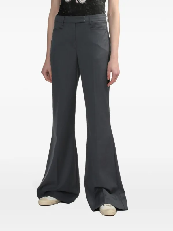 パンツ TAGLIATORE Women Straight Pants PEBONYM50006P1199 GREY Drew 02Mid Straight Suit Pants Grey MADLADY