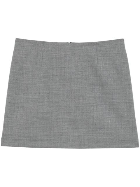 HERSKIND zipped mini-skirt 