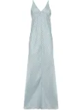 HERSKIND striped silk dress - Blue