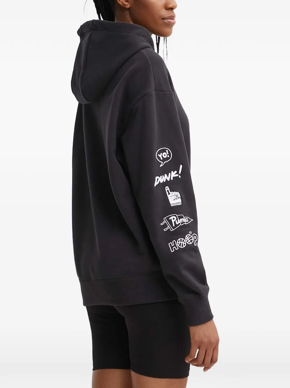  Puma Graphic Hoodie - Grey 