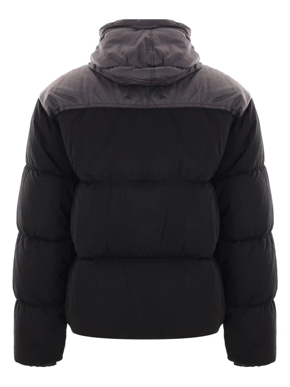 C.p. Company C. P. Company Eco Chrome-r Goggle Down Jacket In Black