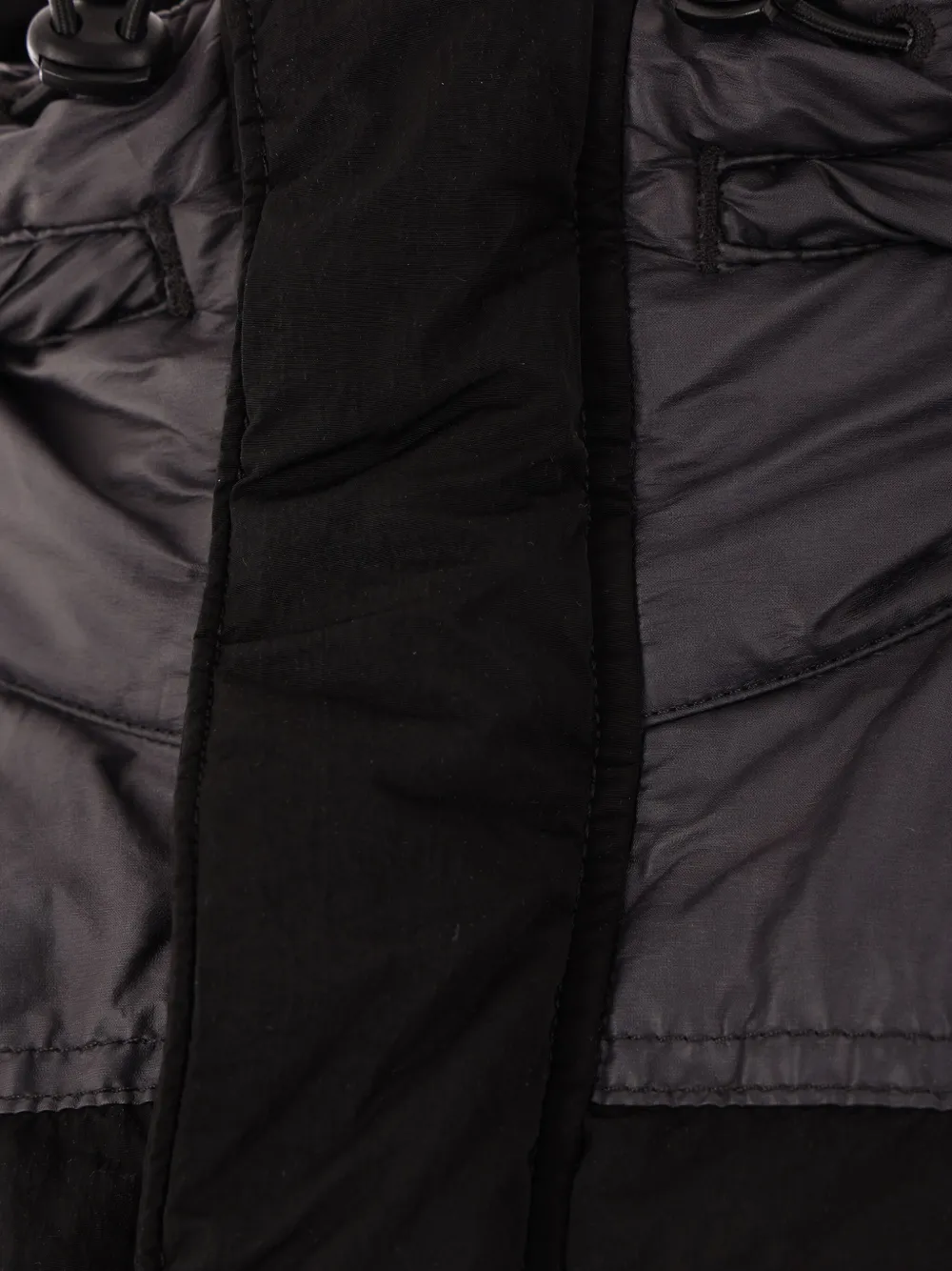 C.p. Company C. P. Company Eco Chrome-r Goggle Down Jacket In Black