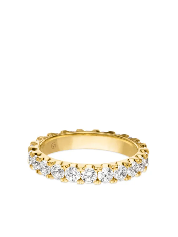 VEYNOU 18kt Yellow Gold Memory Diamond Ring Gold