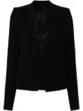 Rick Owens grain de poudre blazer - Black