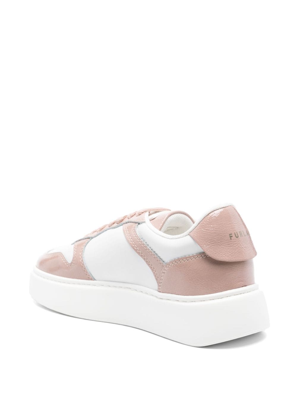 Shop Furla Sport Sneakers In White