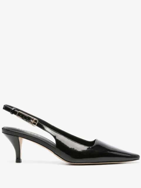 TWINSET pointed-toe slingback pumps