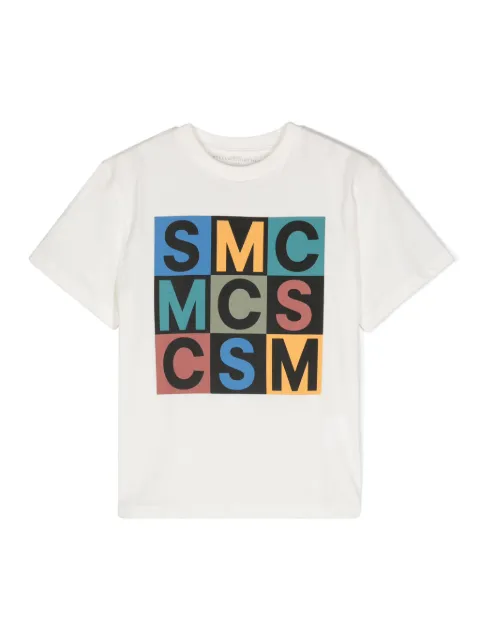 Stella McCartney Kids logo-print cotton T-shirt