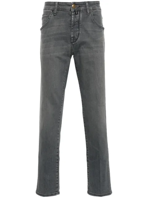 Jacob Cohën Scott mid-rise slim-fit jeans