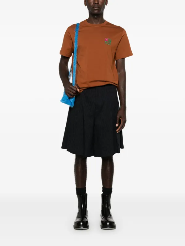 LOEWE アナグラム Tシャツ | ブラウン | FARFETCH JP