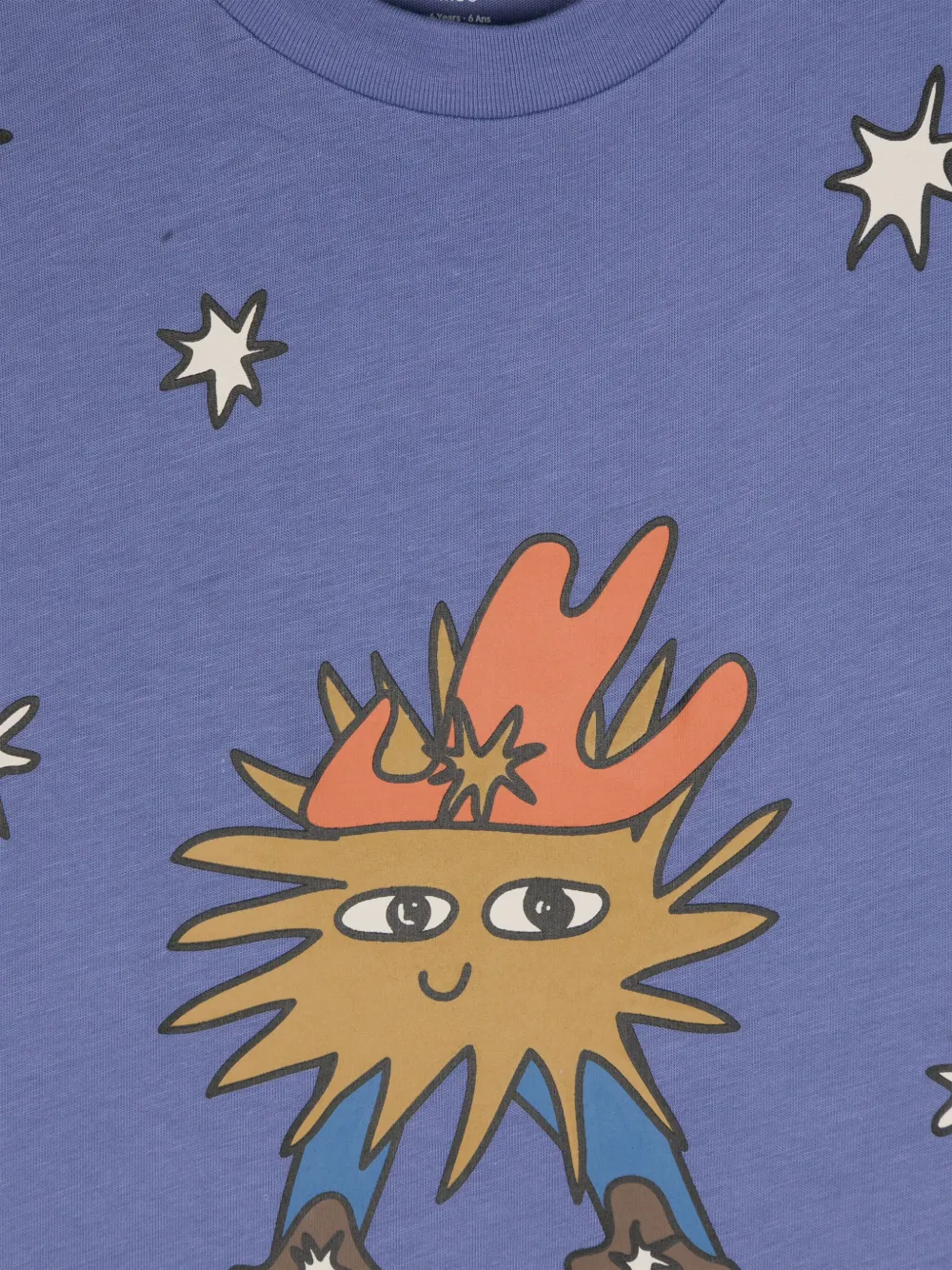 Stella McCartney Kids Katoenen T-shirt Blauw