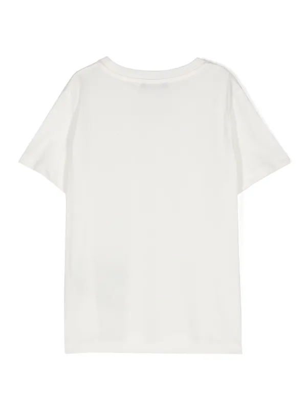 Balmain Kids ロゴ Tシャツ | ホワイト | FARFETCH JP