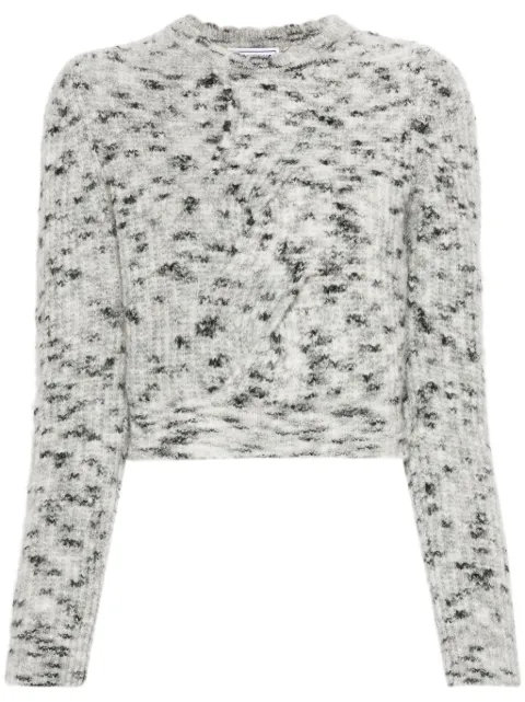 MOSCHINO JEANS braid-detail sweater