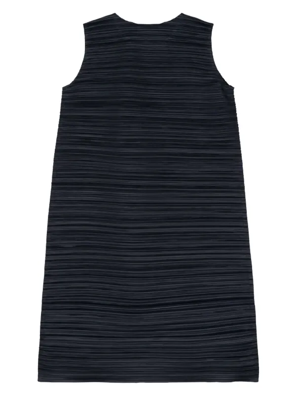 Pleats Please Issey Miyake Sheer Bounce ドレス | ブルー
