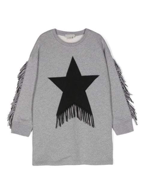 Stella McCartney Kids sweat Fringed Star