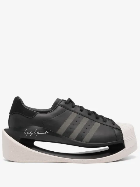 Y-3 baskets Gendo Superstar en cuir