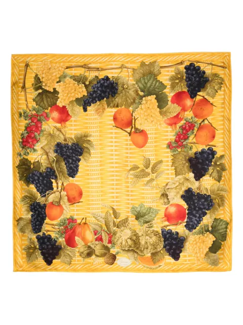Gucci Pre-Owned 1990s Fruit-print scarf