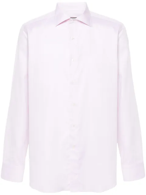 Canali jacquard shirt