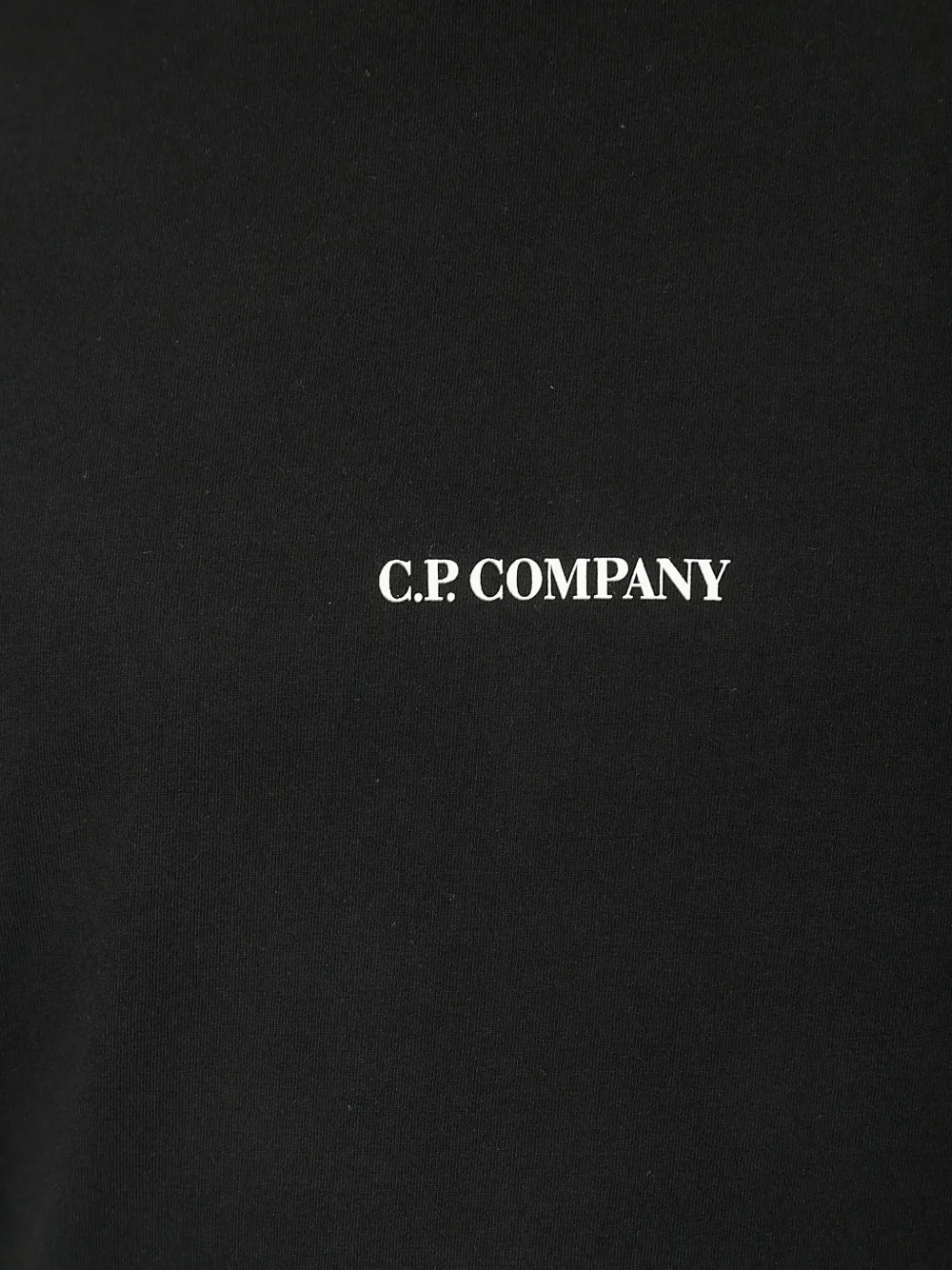 C.P. Company Katoenen T-shirt met logoprint Zwart