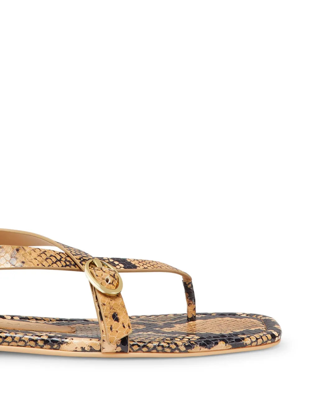 Stuart Weitzman Benni leather sandals Neutrals