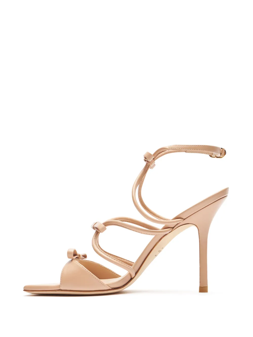Stuart Weitzman 100mm Tully sandals Neutrals