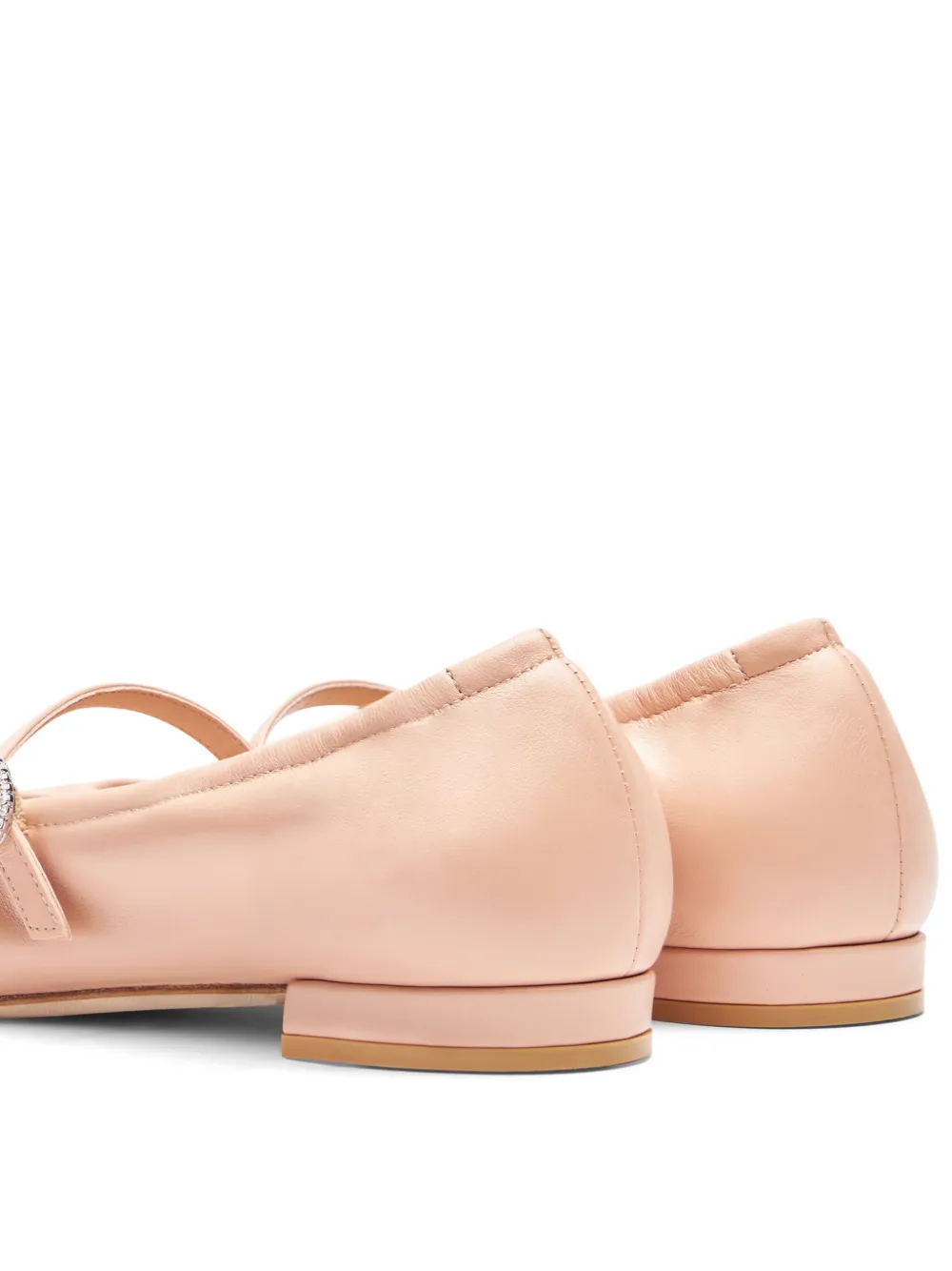 Stuart Weitzman Goldie ballerina shoes Neutrals