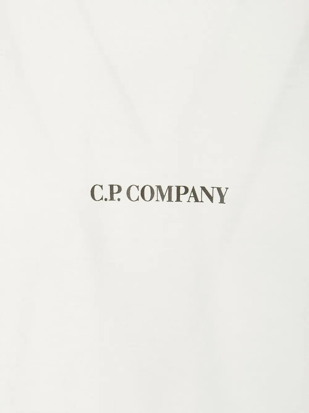 C.P. Company Katoenen T-shirt met logoprint Wit