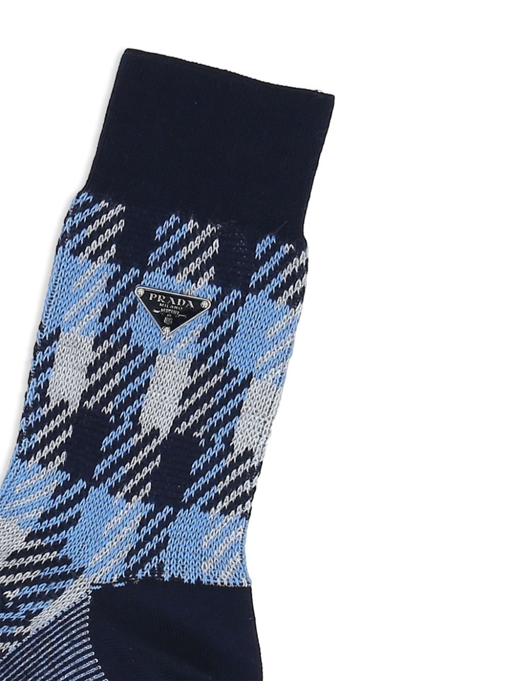 Prada cotton socks - Blauw