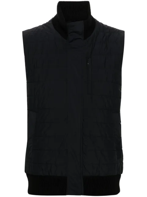 Herno quilted zip-up gilet