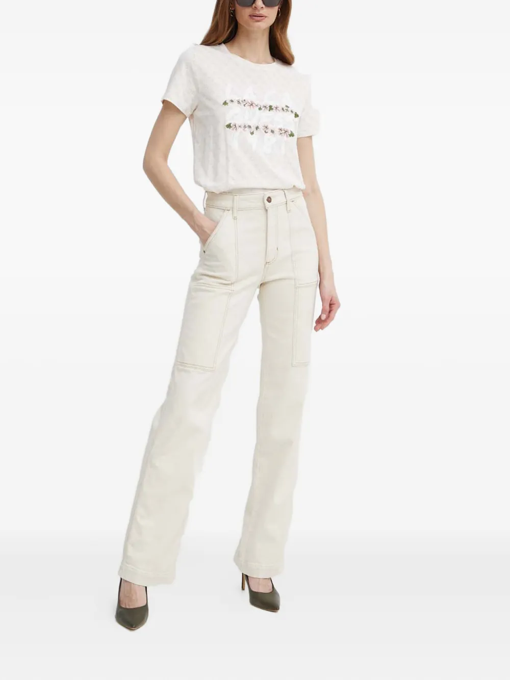 GUESS USA Straight broek - Beige