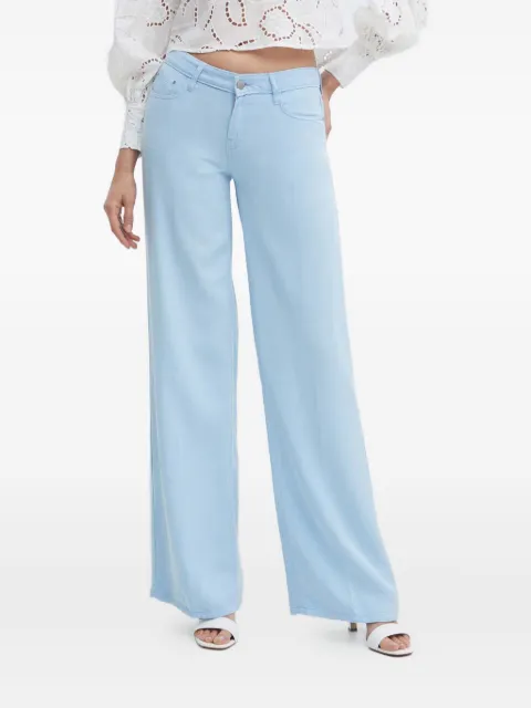 GUESS USA triangle-logo trousers