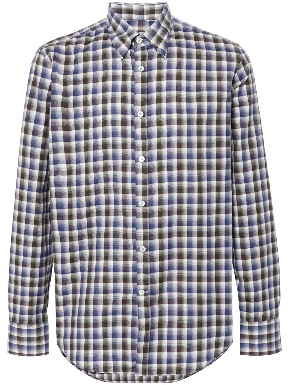 plaid-check shirt