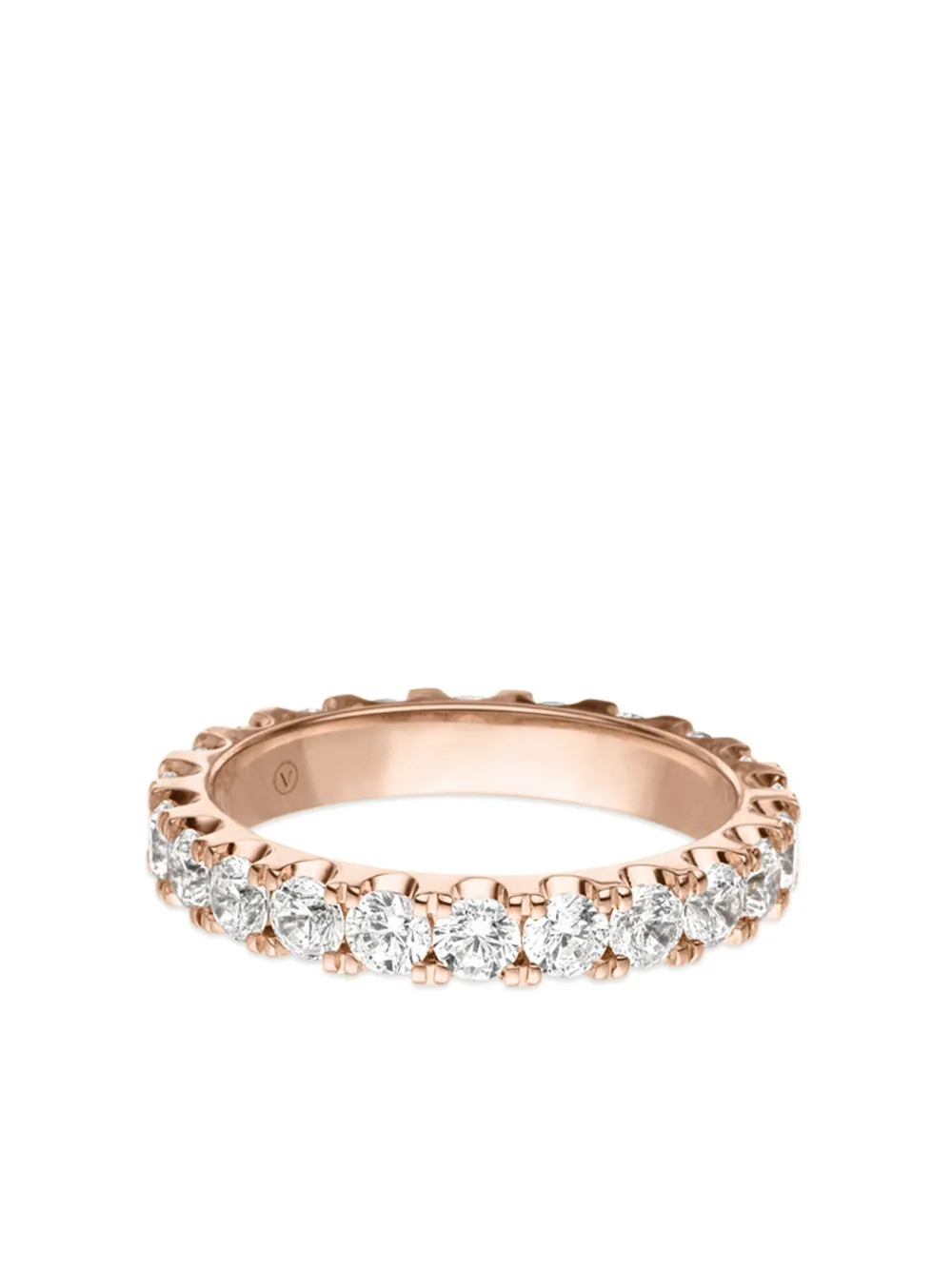 18kt rose gold 1.68ct. Diamond Memory Ring