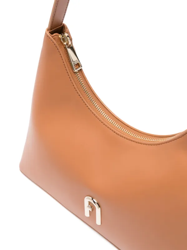 Furla Diamante Shoulder Bag | Brown | FARFETCH