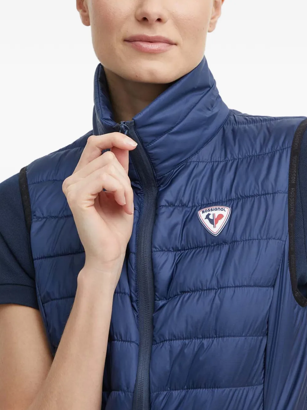 Quilted Zip Gilet