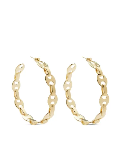 Rabanne chain-link hoop earrings
