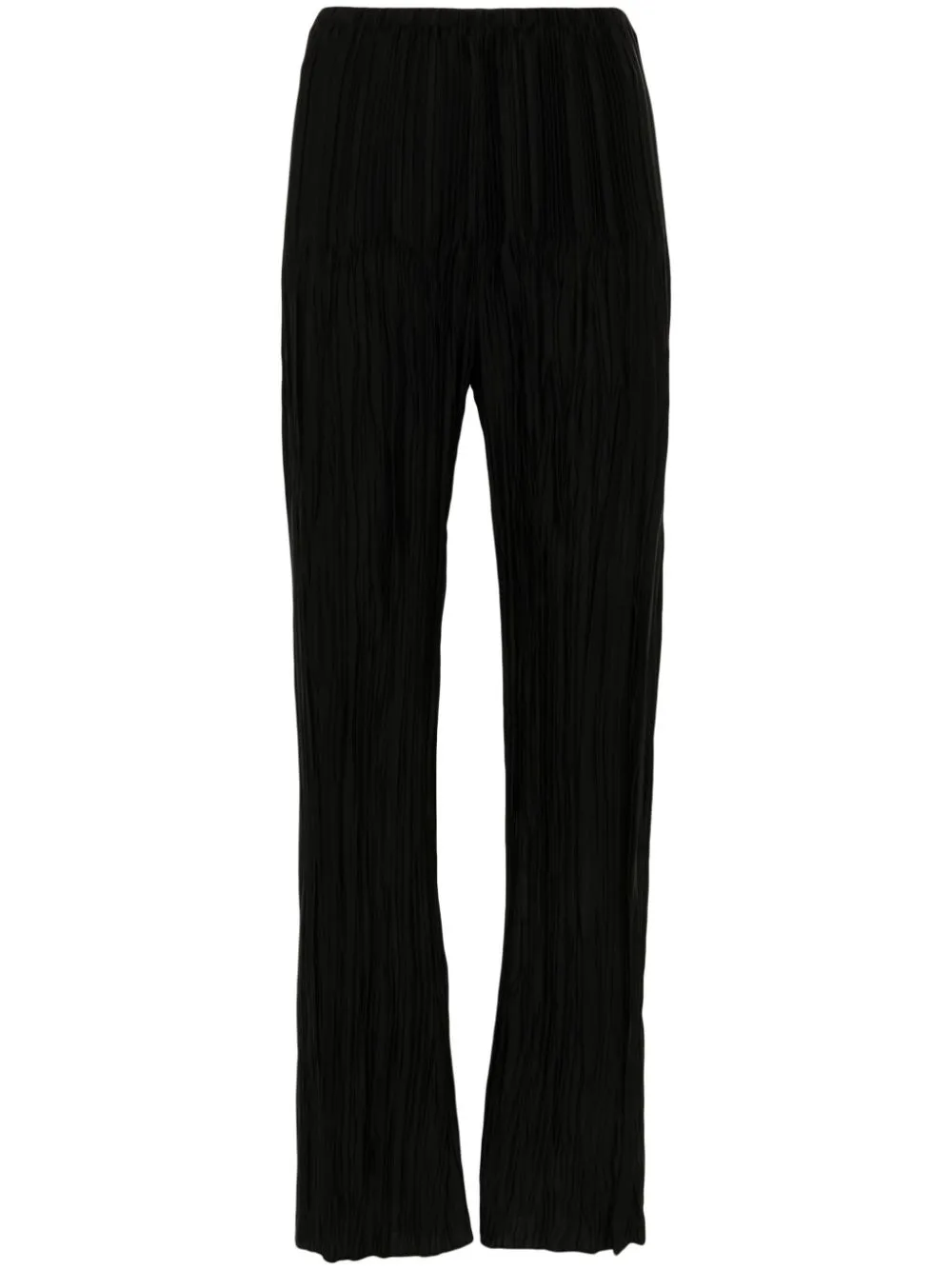Forte Forte Elastic Waist Casual Pants In Black