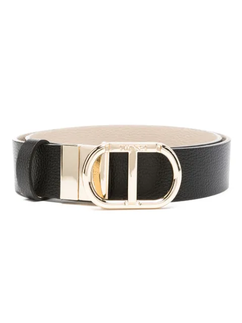 TWINSET logo-buckle reversible belt