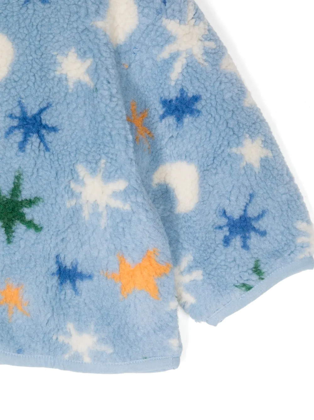Stella McCartney Kids Jack van imitatielamswol Blauw