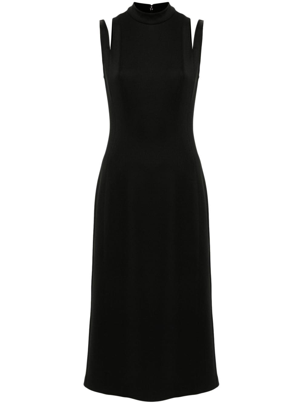 Calvin Klein cut-out sleeveless maxi dress - Schwarz