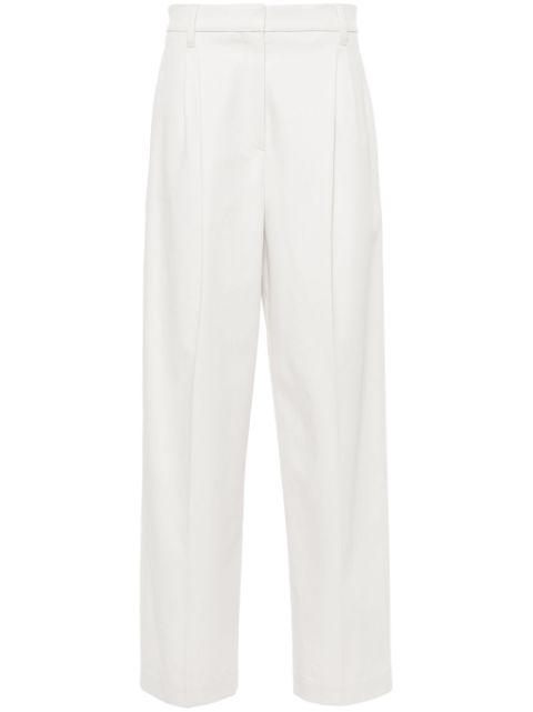 Brunello Cucinelli pleat-detail straight-leg trousers Women