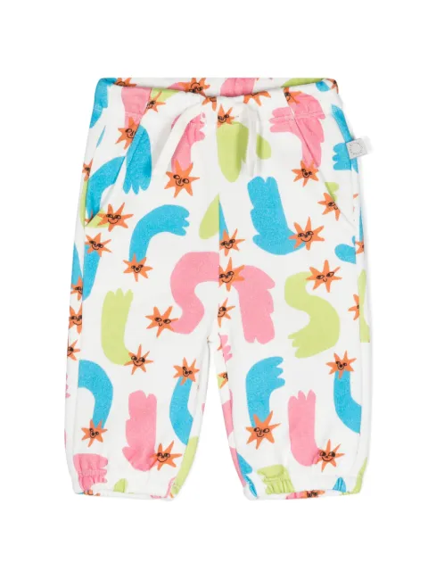 Stella McCartney Kids graphic-print cotton trousers