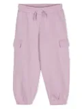 Stella McCartney Kids cotton jersey tapered track pants - Purple