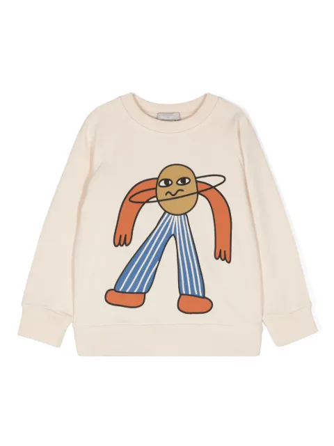 Stella McCartney Kids cartoon-print cotton sweatshirt
