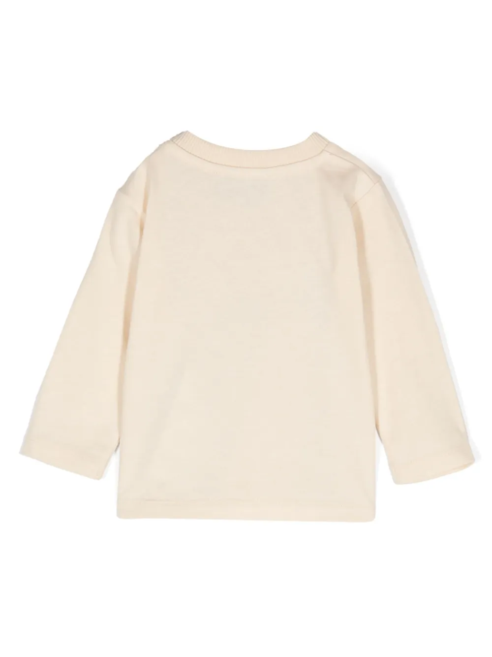 Moschino Kids T-shirt met teddybeerprint - Beige