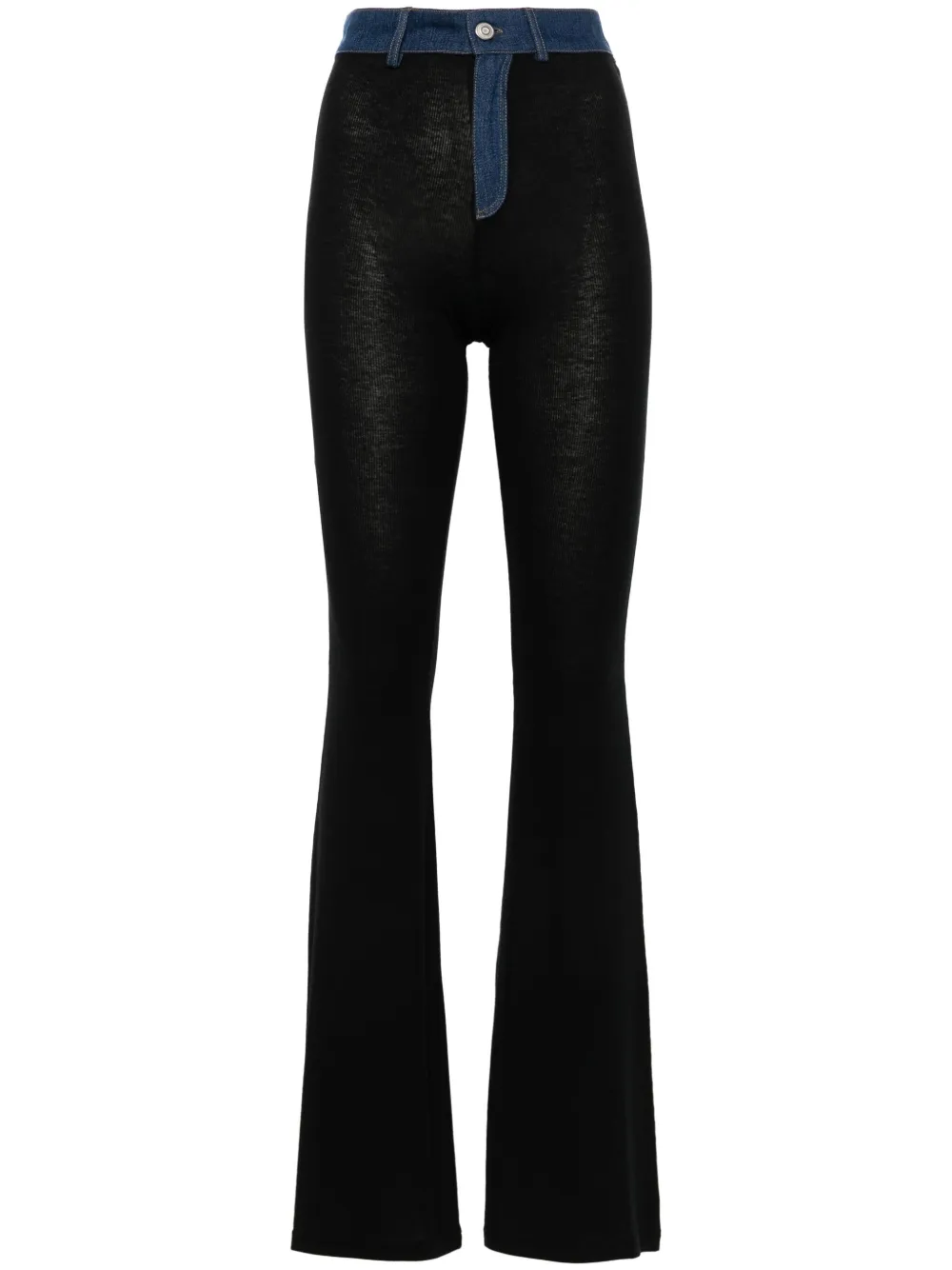 Coperni Second Skin flared broek Zwart