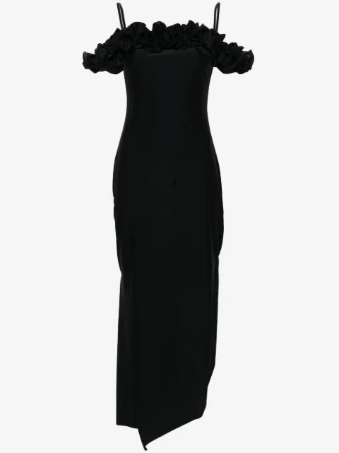 Coperni ruffle-detail maxi dress