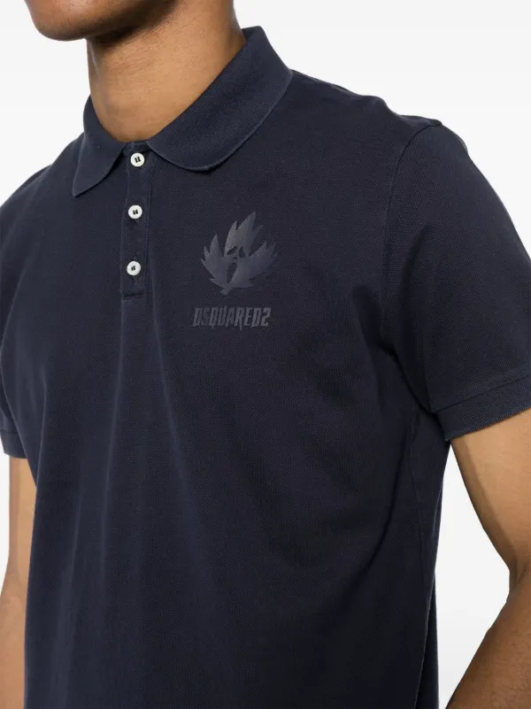 【DSQUARED2】Tennis Fit Logo Polo Shirt ポロシャツ ロゴ DSQUARED2 ディースクエアード ポロシャツ Tennis Fit Polo